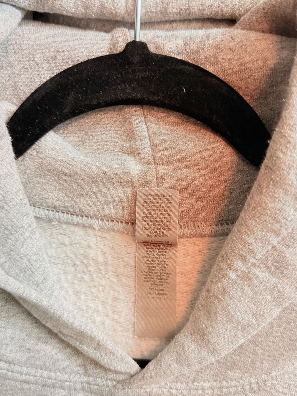 Light Gray Pullover Sweatshirt - Picture 13 of 16